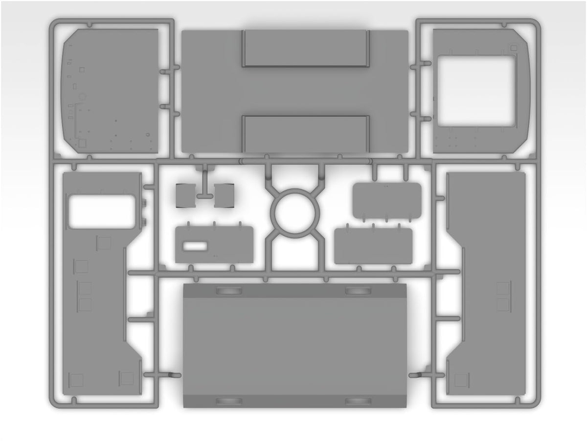 Military Vehicle Container (KUNG) Plastic Model