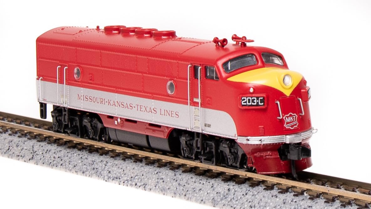 Broadway Limited 6846 EMD F3A, MKT 203-C, Red, Aluminum, & Yellow, Paragon4 Sound/DC/DCC, N