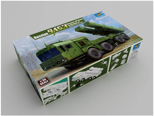 1/35 Russian 9A53 Uragan-1M MLRS (Tornado-S) Multiple Launch Rocket System Model Kit