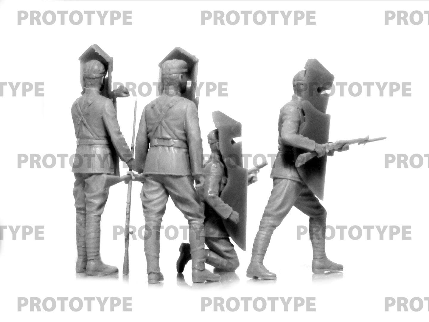 US Infantry in Brewster Body Shields