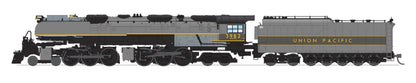 Broadway Limited 8654 UP Challenger 4-6-6-4, #3982, Two-Tone Gray, Oil Tender, w/Wind Wings, No-Sound/DCC-Ready, N Scale