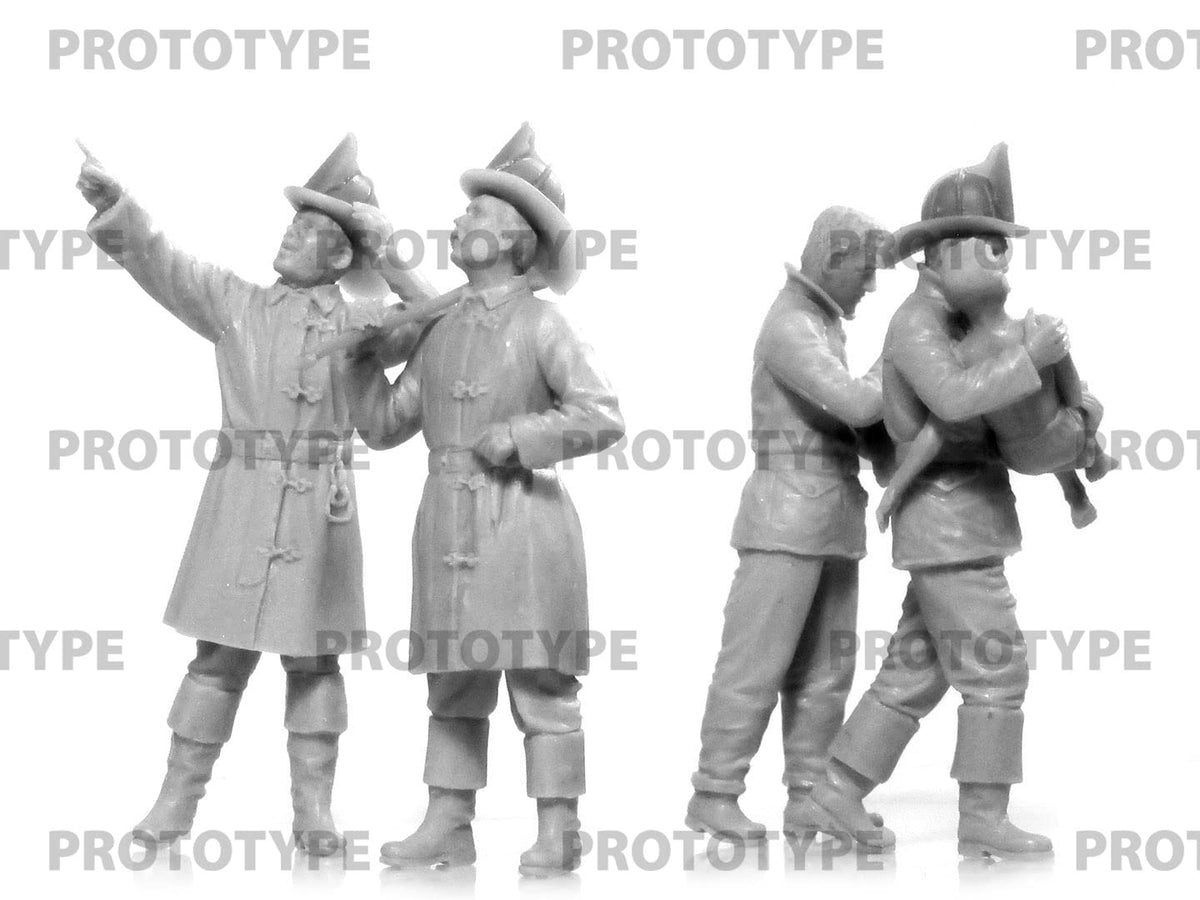 American Fire Truck Crew (1910s)