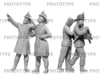 American Fire Truck Crew (1910s)