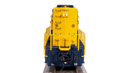 Broadway Limited 7530 EMD GP35, ATSF 2824, Blue Warbonnet, Paragon4 Sound/DC/DCC, (GP35u) HO Scale