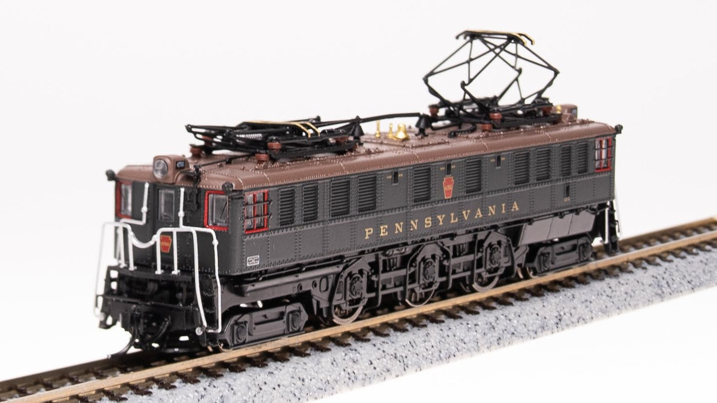 Broadway Limited 3952 PRR P5a Boxcab, 4766, 1930's Passenger Type, DGLE, Brown Roof, Gold Leaf Roman Lettering, Paragon4 Sound/DC/DCC, N
