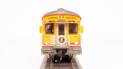 Broadway Limited 9014 Union Pacific Business Car, UP #119 "Kenefick, George Bush Funeral Train Drumhead, HO Scale