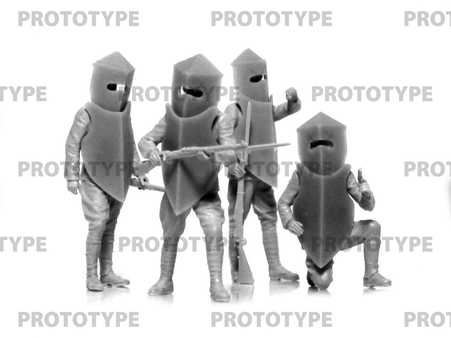 US Infantry in Brewster Body Shields