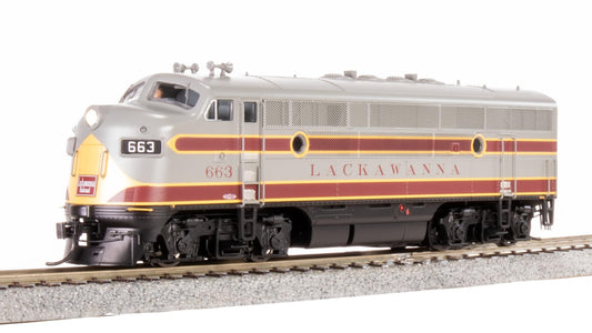 Broadway Limited 9665 EMD F3A, DLW 664, As Appears Today, No-Sound/DCC-Ready, HO Scale