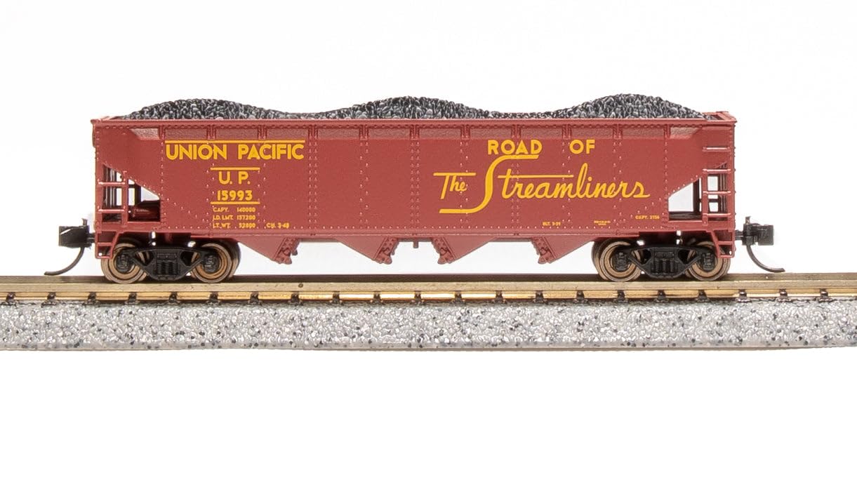 Broadway Limited 7438 ARA 70-Ton Quad Hopper, UP, 4-Pack, N (Fantasy Paint Scheme)