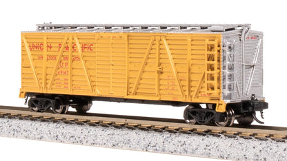Broadway Limited 8463 40' Wood Stock Car, UP 49340, Mule Sounds, N Scale