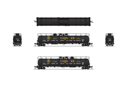 Broadway Limited 8153 Cryogenic Tank Car, Canadian Liquid Air, Single Car, N Scale