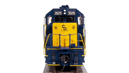 Broadway Limited 7536 EMD GP35, C&O 3529, "C&O w/Yellow Nose, Paragon4 Sound/DC/DCC, HO Scale