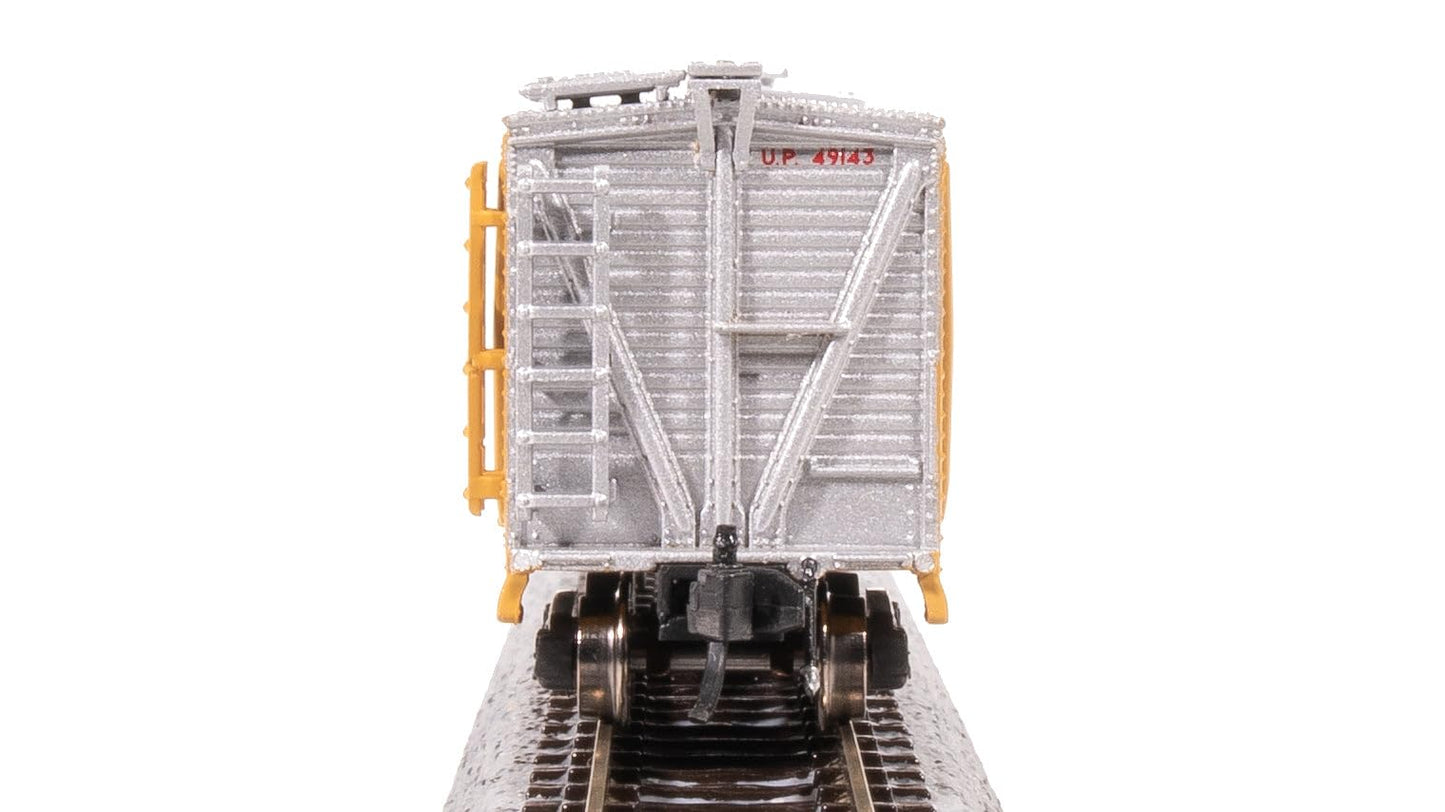 Broadway Limited 8463 40' Wood Stock Car, UP 49340, Mule Sounds, N Scale