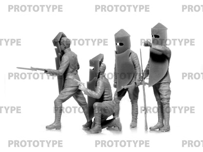 US Infantry in Brewster Body Shields