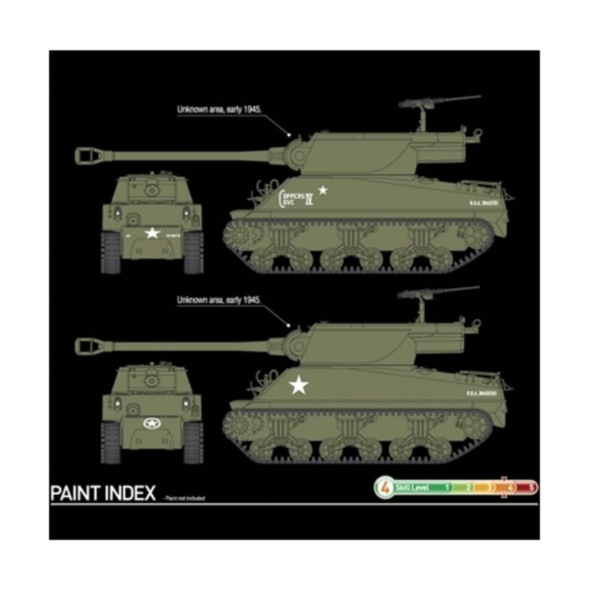 Academy U.S. Army M36B1 GMC Vehicle Building Kit