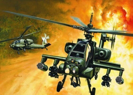 Italeri - Ah-64a Apache 1:72 Scale