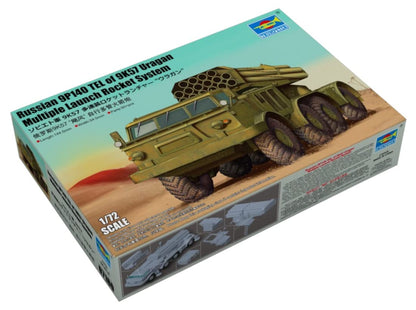 1/72 Russian 9P140 TEL of 9K57 Uragan Multiple Launch Rocket System