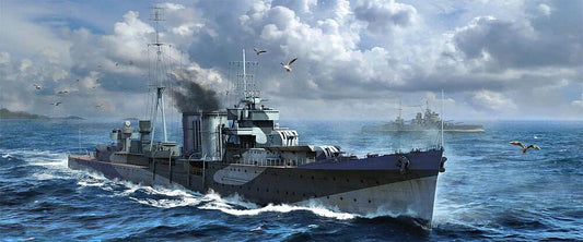 1/350 HMS Colombo British Light Cruiser Model Kit