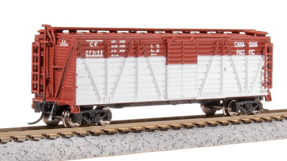 Broadway Limited 8460 40' Wood Stock Car, CP 273190, Mule Sounds, N Scale