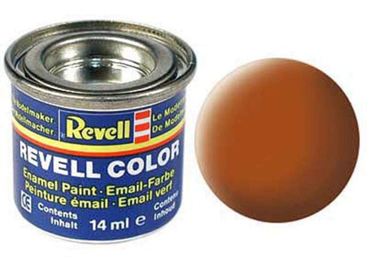 Brown Matt Enamel Paint 14ml (.47oz) Tinlet Revell