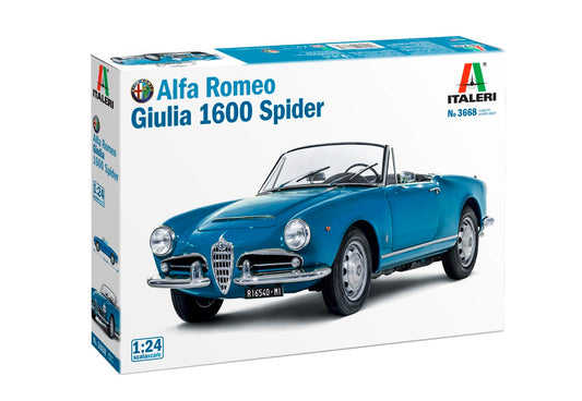 ITALERI IT3668JP 1/24 Alfa Romeo Julia 1600 Spider