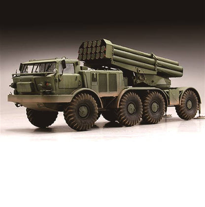 1/72 Russian 9P140 TEL of 9K57 Uragan Multiple Launch Rocket System Model Kit