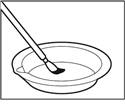 Paint Palette Basic Type (8) w/Lids (4)