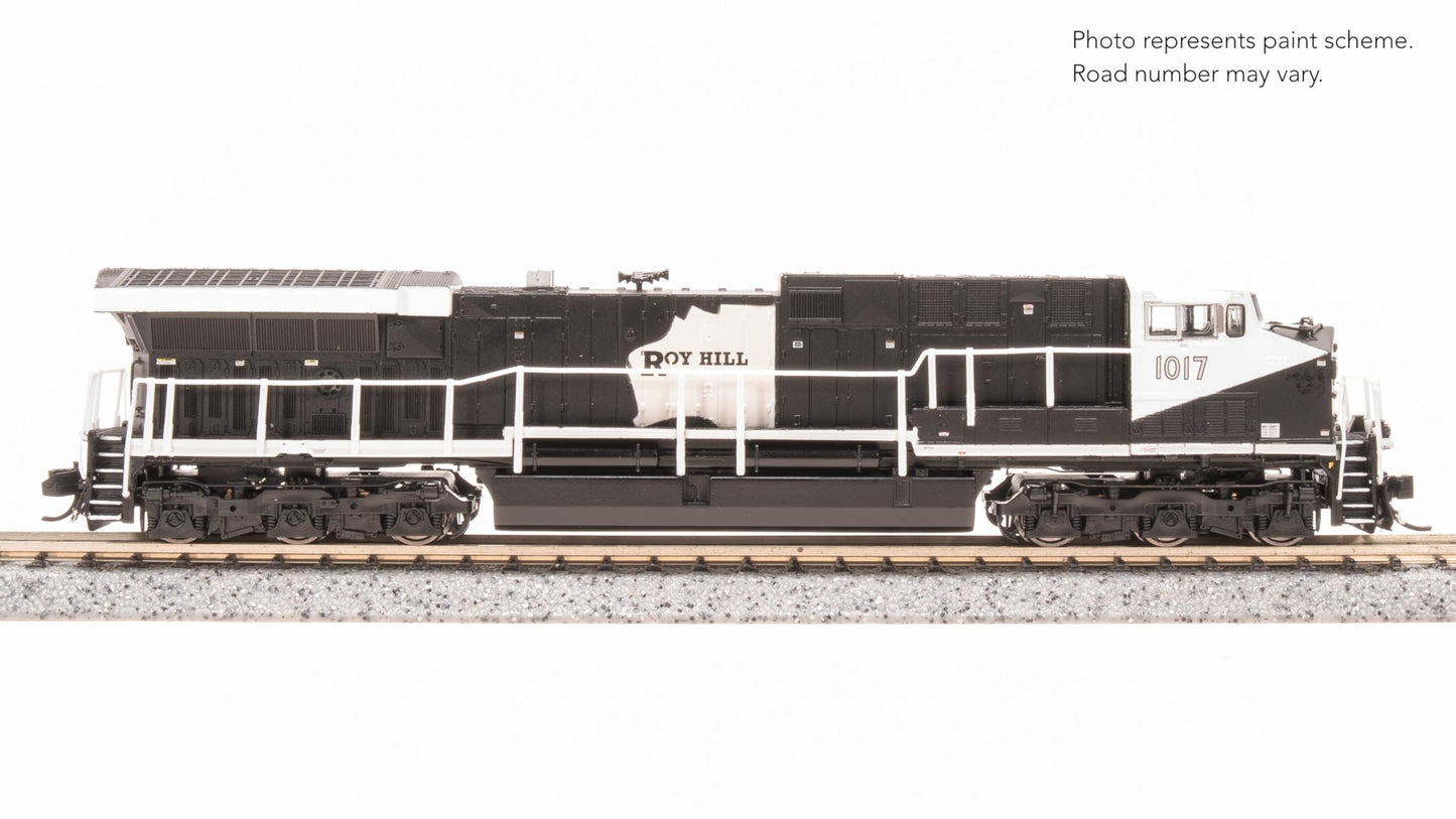 Broadway Limited 8601 GE AC6000, Roy Hill Mining #1017, Black/White Paint, No-Sound/DCC-Ready, N Scale