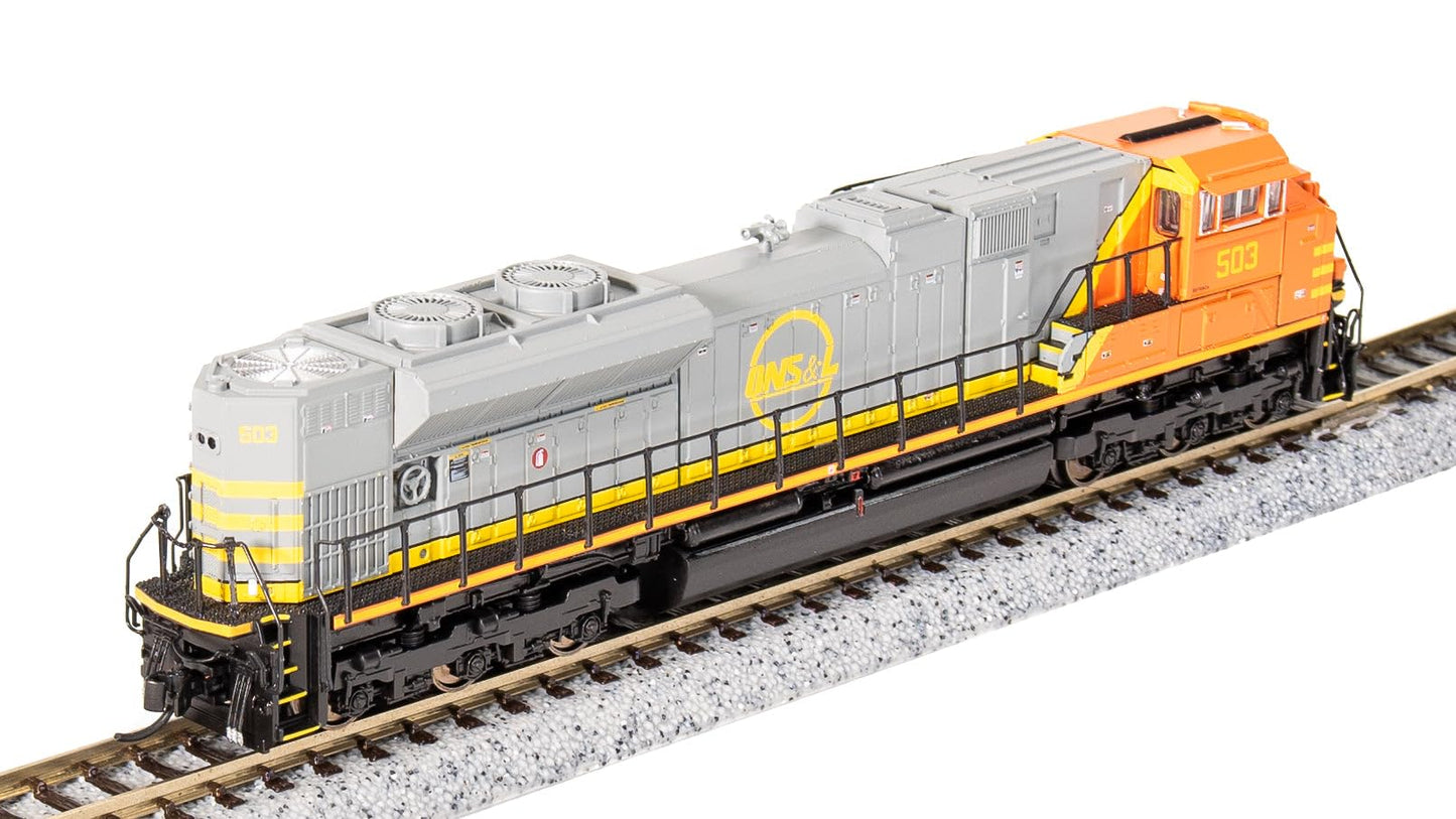Broadway Limited 7038 EMD SD70ACe, QNS&L #503, Orange & Gray, Paragon4 Sound/DC/DCC, N