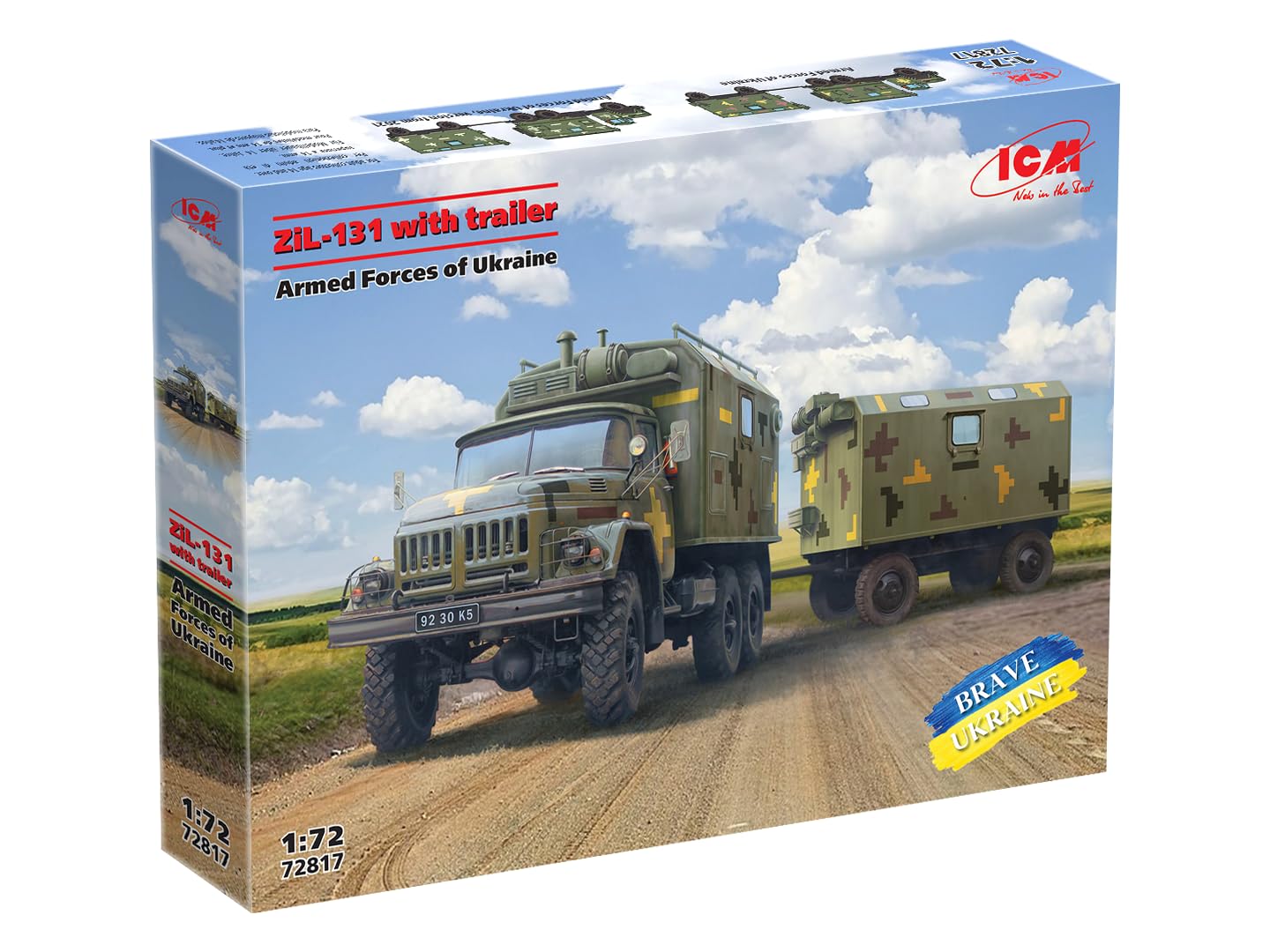 ZiL-131 with Trailer Armed Forces of Ukraine