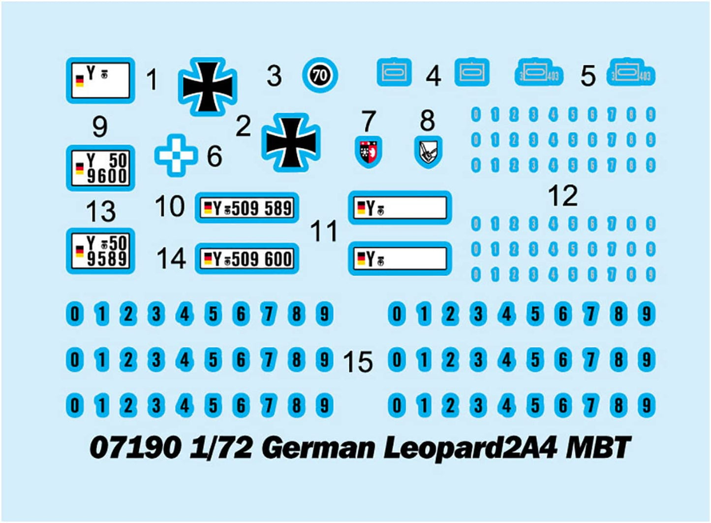 1/72 German Leopard 2A4 Main Battle Tank