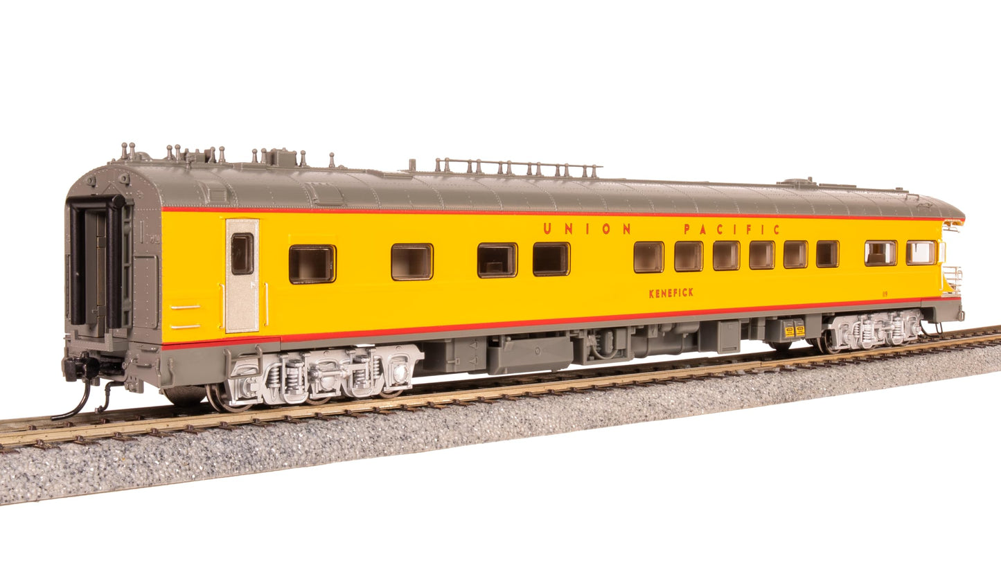Broadway Limited 9014 Union Pacific Business Car, UP #119 "Kenefick, George Bush Funeral Train Drumhead, HO Scale