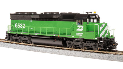 Broadway Limited 4285 EMD SD45, BN #6538, Green & Black, Paragon4 Sound/DC/DCC, HO