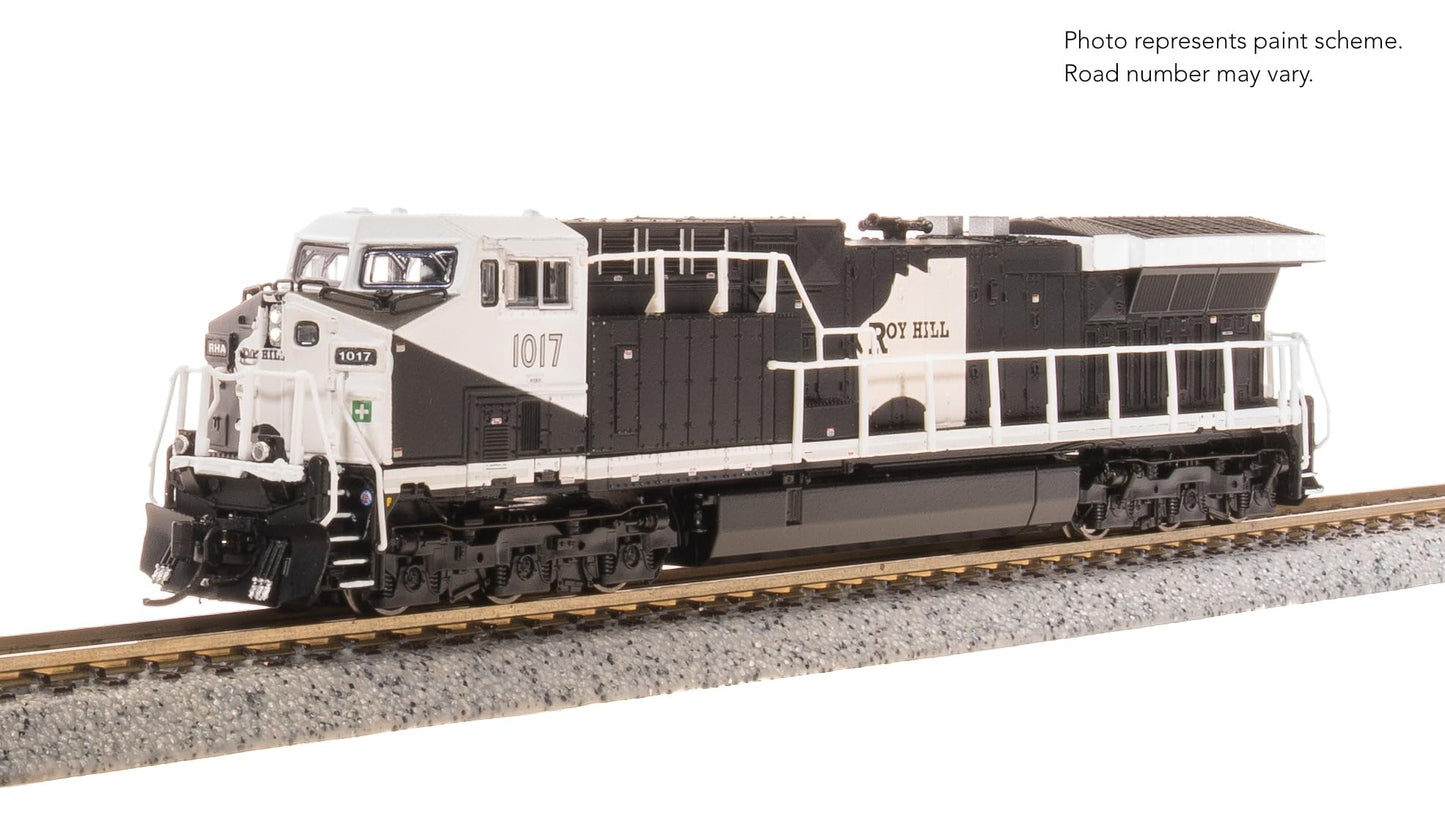 Broadway Limited 8601 GE AC6000, Roy Hill Mining #1017, Black/White Paint, No-Sound/DCC-Ready, N Scale