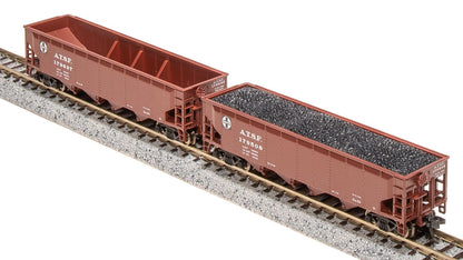 Broadway Limited 7433 ARA 70-Ton Quad Hopper, ATSF, 4-Pack, N (Fantasy Paint Scheme)