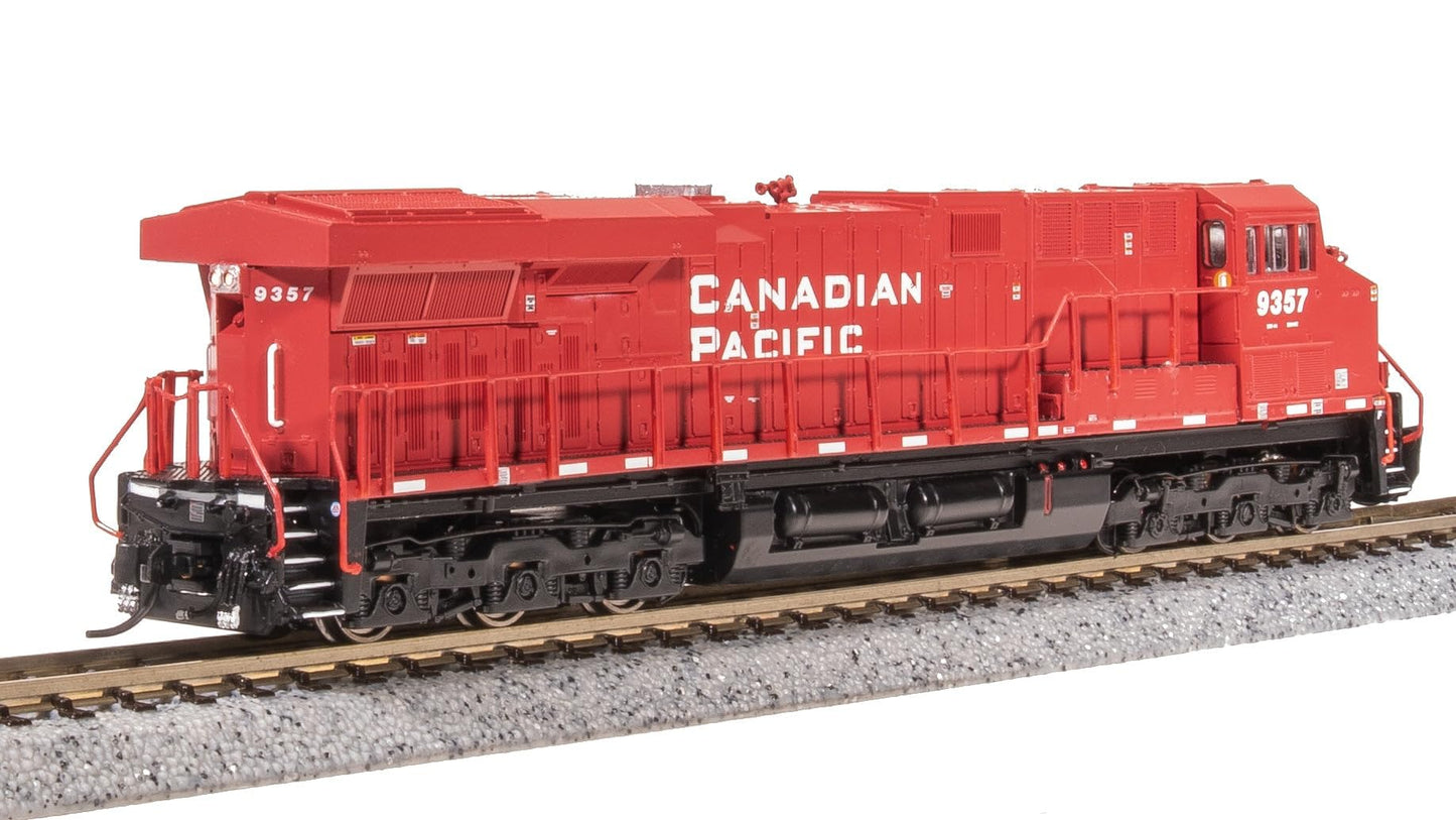 Broadway Limited 8633 GE ES44AC, CP 9368, Action Red, No-Sound/DCC-Ready, N Scale