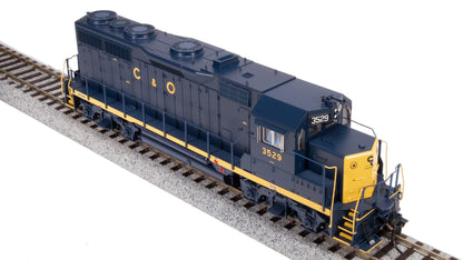 Broadway Limited 7536 EMD GP35, C&O 3529, "C&O w/Yellow Nose, Paragon4 Sound/DC/DCC, HO Scale