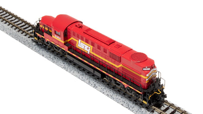 Broadway Limited 6619 Alco RSD-15, LS&I #2404, Red, Yellow & White, Paragon4 Sound/DC/DCC, N