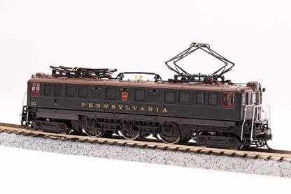 Broadway Limited 3952 PRR P5a Boxcab, 4766, 1930's Passenger Type, DGLE, Brown Roof, Gold Leaf Roman Lettering, Paragon4 Sound/DC/DCC, N