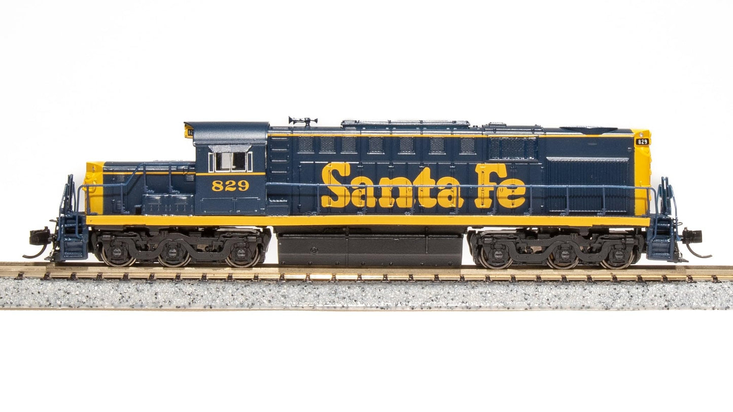 BLI 6610 Alco RSD-15, ATSF #829, Blue/Yellow Bookend Scheme, Paragon4 Sound/DC/DCC, N