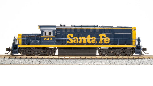 BLI 6610 Alco RSD-15, ATSF #829, Blue/Yellow Bookend Scheme, Paragon4 Sound/DC/DCC, N