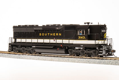 Broadway Limited 4292 EMD SD45, SOU #3143, Black, White, Gold Scheme, Paragon4 Sound/DC/DCC, HO (High Hood)