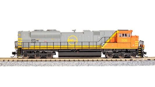 Broadway Limited 7039 EMD SD70ACe, QNS&L #506, Orange & Gray, Paragon4 Sound/DC/DCC, N