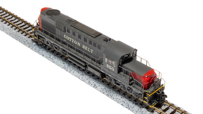 Broadway Limited 6626 Alco RSD-15, SSW #850, Gray & Red w/Cotton Belt, Paragon4 Sound/DC/DCC, N