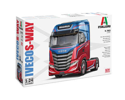 Italeri 3963 S-Way 1:24 Scale Plastic Model Kit/Plastic Model Assembly