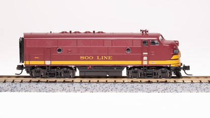 Broadway Limited 6849 EMD F3A, SOO 202A, Maroon & Imitation Gold, Paragon4 Sound/DC/DCC, N