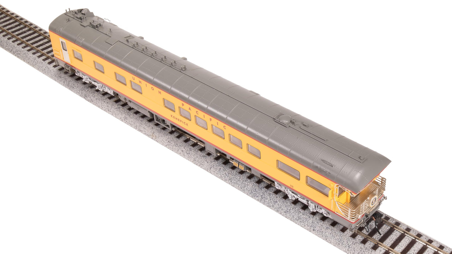 Broadway Limited 9014 Union Pacific Business Car, UP #119 "Kenefick, George Bush Funeral Train Drumhead, HO Scale