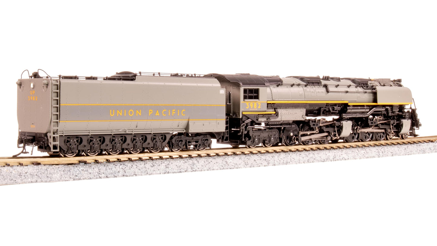 Broadway Limited 8654 UP Challenger 4-6-6-4, #3982, Two-Tone Gray, Oil Tender, w/Wind Wings, No-Sound/DCC-Ready, N Scale