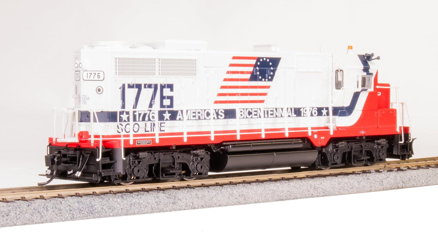 Broadway Limited 10019 EMD GP35, SOO 1776, Bicentennial Scheme, Paragon4 Sound/DC/DCC, HO Scale