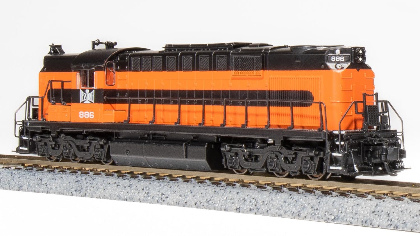 Broadway Limited 6614 Alco RSD-15, B&LE #885, Orange & Black, Paragon4 Sound/DC/DCC, N